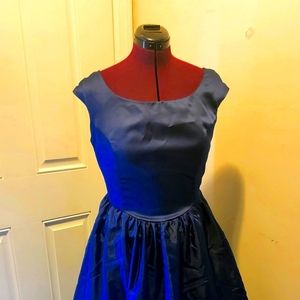 Beautiful Navy Blue Plus Sized Formal/ Prom Dress- Size 18W